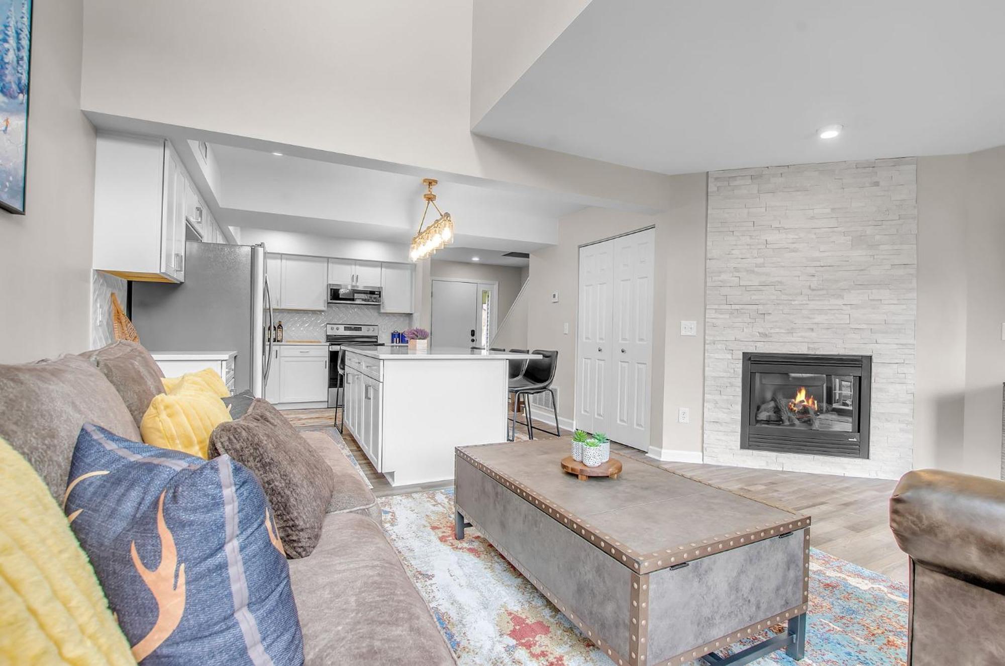 Family Townhouse With Fireplace Ellicottville Esterno foto