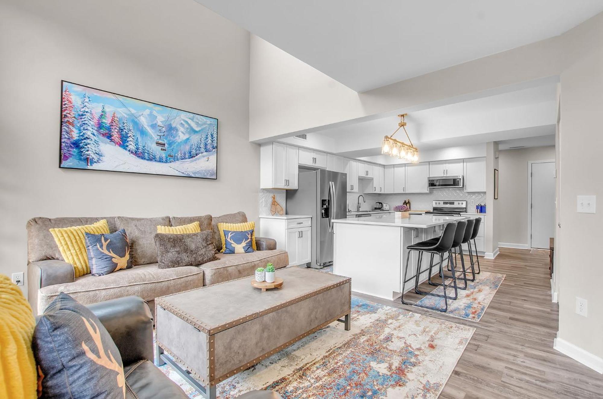 Family Townhouse With Fireplace Ellicottville Esterno foto