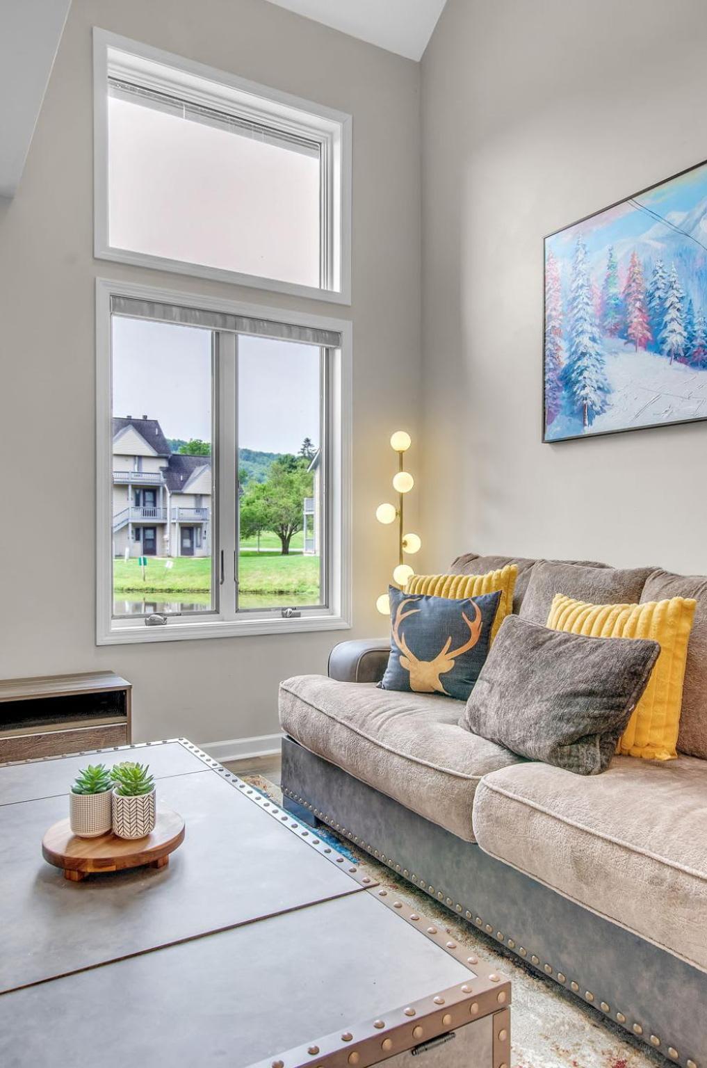 Family Townhouse With Fireplace Ellicottville Esterno foto