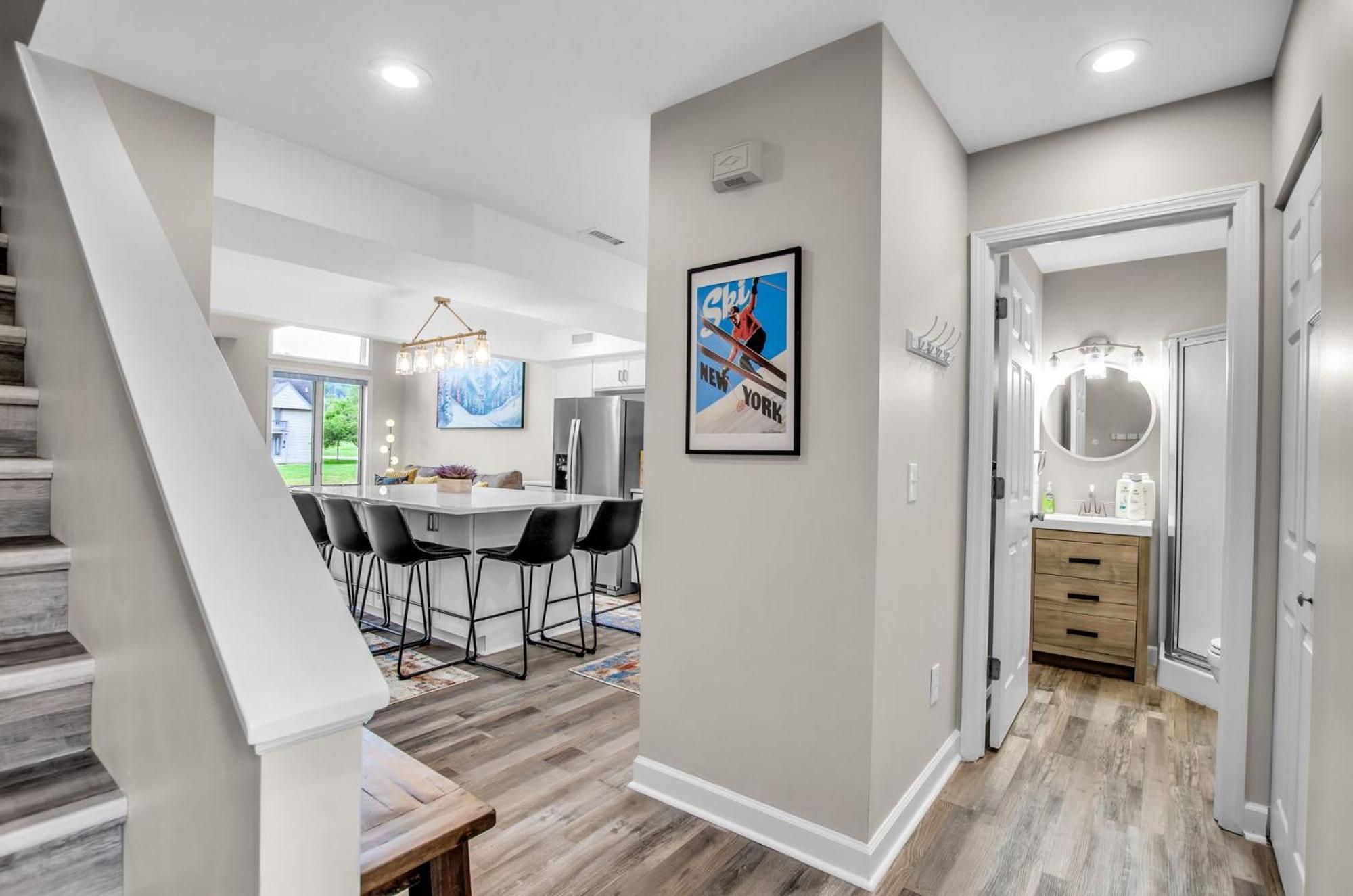 Family Townhouse With Fireplace Ellicottville Esterno foto